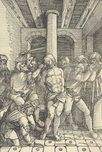 Christus gegeißelt, aus Speculum passionis domini nostri Ihesu Christi, 1507