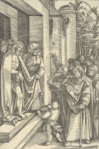 Ecce Homo, aus Speculum passionis domini nostri Ihesu Christi, 1507 von Hans Schäufelein the Elder