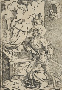 Heiliger Florian (Neudruck) von Hans Schäufelein the Elder
