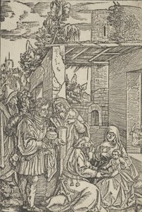 Die Anbetung der Könige, aus Ewangeli und Epistel