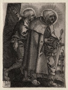 Christus und die Apostel: St. Peter und St. Paul von Hans Sebald Beham