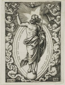 Christus auf dem Globus