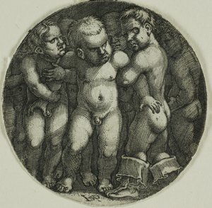 Acht Jungen von Hans Sebald Beham