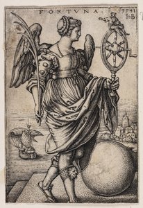 Glück (Fortuna) von Hans Sebald Beham
