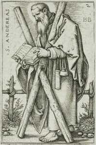St. Andreas, Tafel 2 aus Die zwölf Apostel