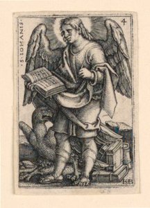 St. Johannes, aus Die vier Evangelisten