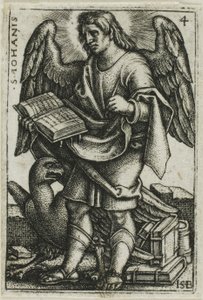 St. Johannes, aus Die vier Evangelisten