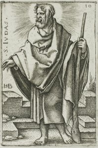 St. Judas, Platte 10 aus Die zwölf Apostel