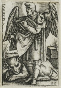 St. Markus, aus Die vier Evangelisten von Hans Sebald Beham
