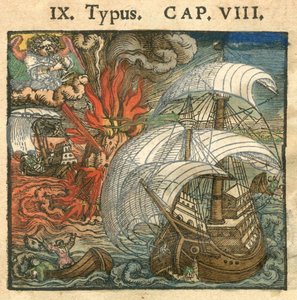 Die Sintflut, 1540 von Hans Sebald Beham