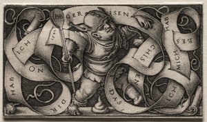 Der kleine Narr, 1542 von Hans Sebald Beham