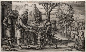 Der verlorene Sohn von Hans Sebald Beham