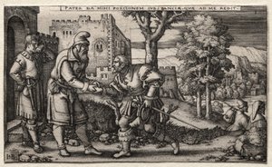 Der verlorene Sohn von Hans Sebald Beham