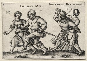 Die Dorffhochzeit: Philipus Mei Johannes Brachmon, 1546