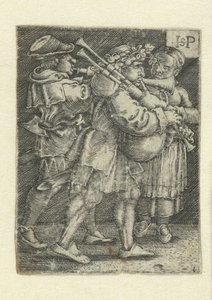 Zwei Musiker und ein Mädchen