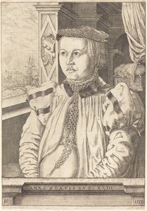 Lady von Eckh, geborene Piencsenau, 1553 von Hans Sebald Lautensack