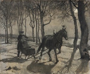Schlittenfahrt nach Fussingø