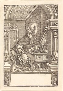 Heiliger Augustinus von Hans Springinklee