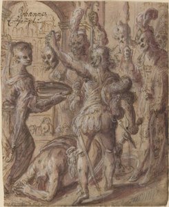 Die Enthauptung von Johannes dem Täufer von Hans Stutte