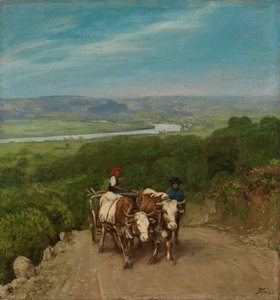Bergauf von Hans Thoma