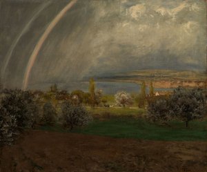 Landschaft bei Ermatingen von Hans Thoma