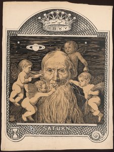 Saturn von Hans Thoma