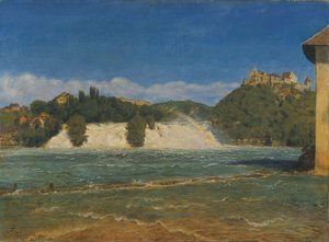Der Rheinfall von Schaffhausen von Hans Thoma