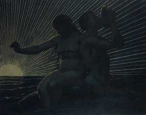 Tritonenpaar, 1892