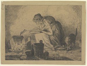 Hexenküche von Hans Thoma
