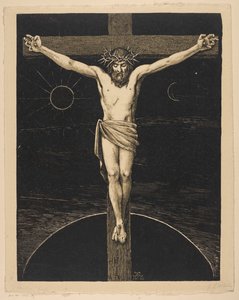 Siegreiches Kreuz von Hans Thoma