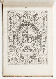 Tafel 15, aus Grotteßco in diverßche manieren (Verschiedene Grotesken) von Hans Vredeman de Vries
