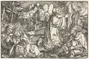 Die Agonie im Garten von Hans Weiditz