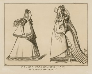 Italienische Frauen, 1572