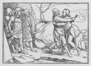 Amasa wird von Joab getötet, 2 Samuel XX, 10 von Hans after Holbein the Younger