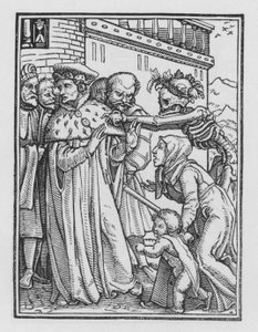 Holbeins Totentanz: Der Herzog von Hans after Holbein the Younger