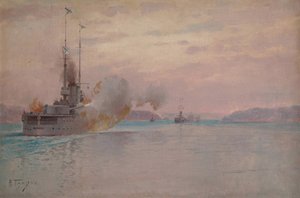 Die russische Marinebombardierung des Bosporus, 1915-1916