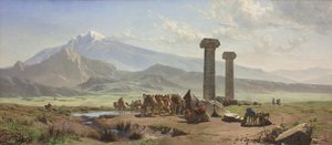 Die lydische Ebene bei Sardis, Kleinasien (Türkei) von Harald Jerichau