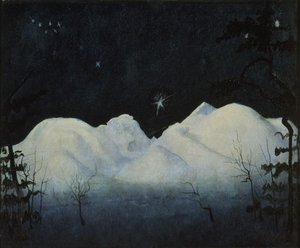 Winternächte in den Bergen von Harald Oscar Sohlberg