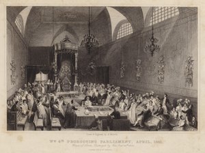 König Wilhelm IV. vertagt das Parlament, April 1831 von Harden Sidney Melville
