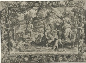 Steinbockjagd von Harmen Jansz Muller
