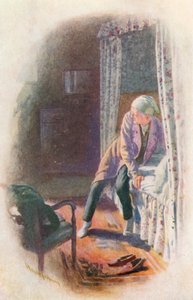 Illustration für Eine Weihnachtsgeschichte von Charles Dickens von Harold Copping