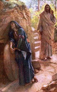 Maria Magdalena am Grab