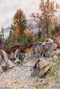 Mount Mackenzie, vom Steinbruch bei Revelstoke