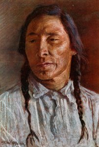 Paul, ein Blackfoot-Indianer