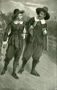 Gesprächig von Harold Copping