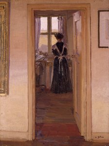 Die Küche, 1908-09 von Harold Gilman