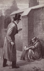 Illustration für Das Geheimnis von Edwin Drood von Charles Dickens von Harold Hume Piffard