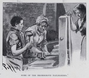 Einige der Bromsgrove Nagelschmiede von Harold Hume Piffard