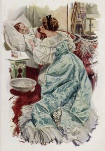 Illustration für Wenn ein Mann heiratet von Mary Roberts Rinehart