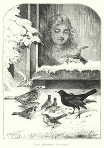 Unsere morgendlichen Besucher von Harrison William Weir